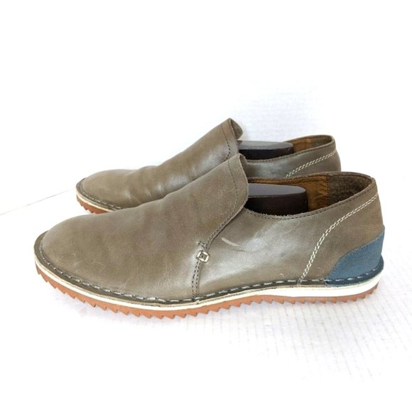 REACTION KENNETH COLE Mens Brown Comfort Ely Round Toe Block Heel Zip-Up Boots Shoes M